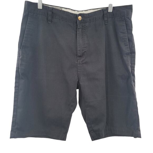 Volcom Men's Casual Shorts Size 33 Chinos Black - Picture 1 of 4